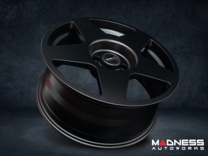 FIAT 500 Custom Wheels - KUHLFX - Pista - Satin Black - Set of 4 - 17"